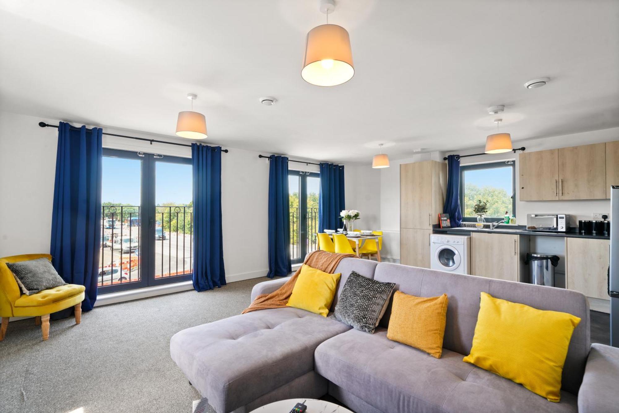 Modern Apartments With Free Parking Near Heathrow Colnbrook Exteriér fotografie
