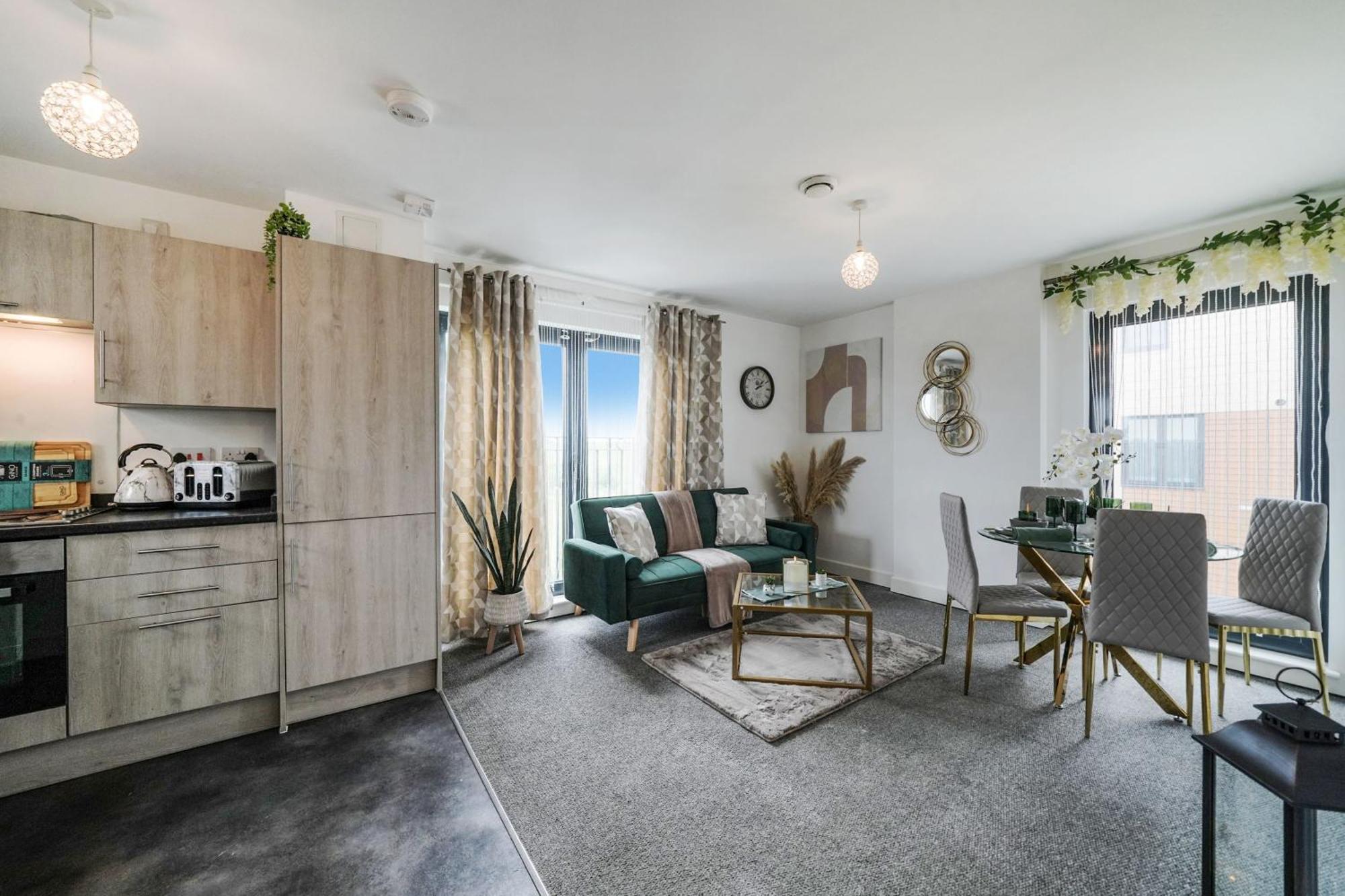 Modern Apartments With Free Parking Near Heathrow Colnbrook Exteriér fotografie