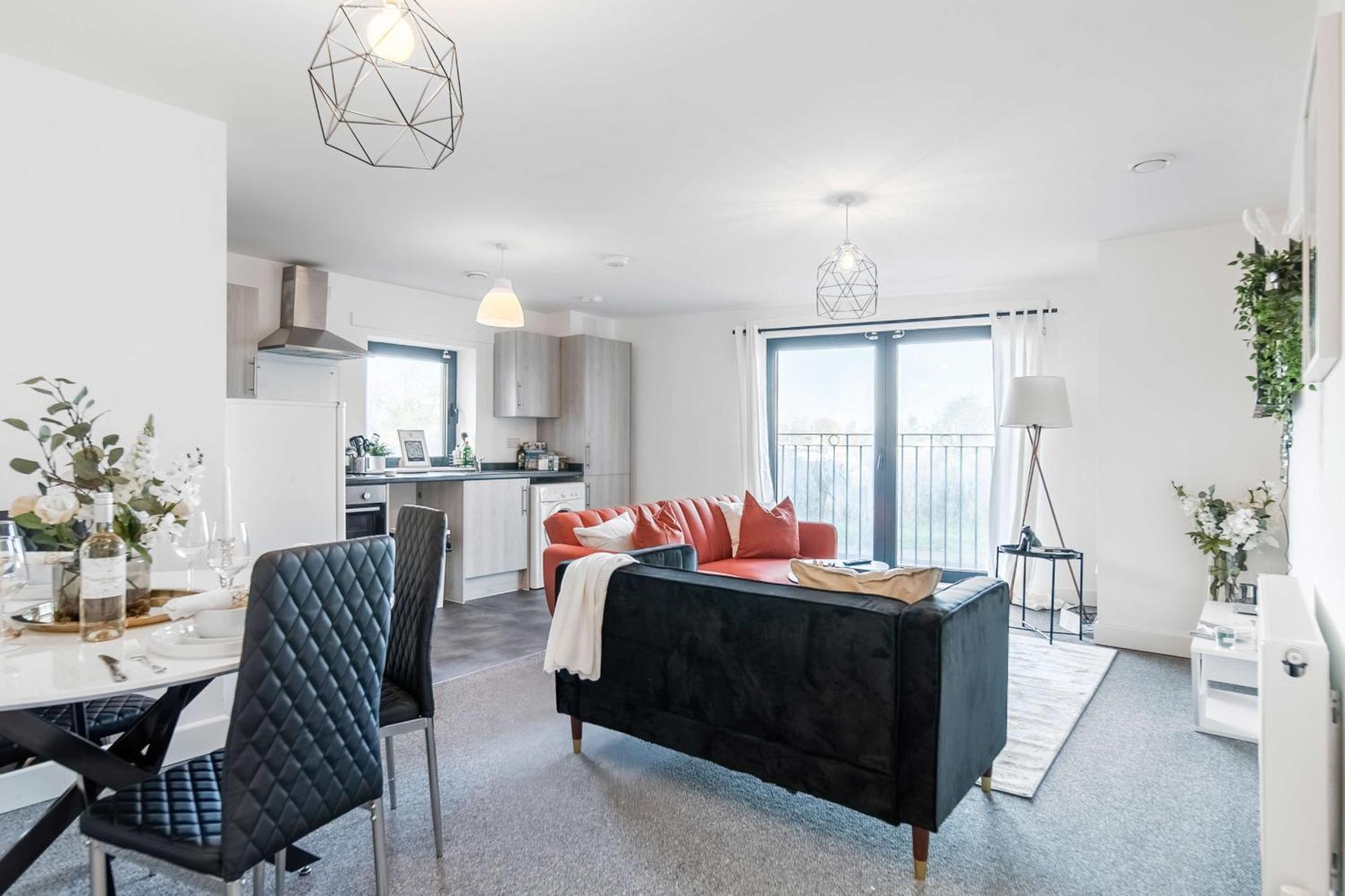 Modern Apartments With Free Parking Near Heathrow Colnbrook Exteriér fotografie